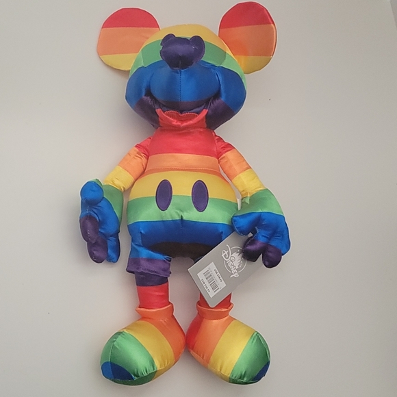 Disney Rainbow Collection Mickey Mouse Plush Pride - Picture 2 of 5